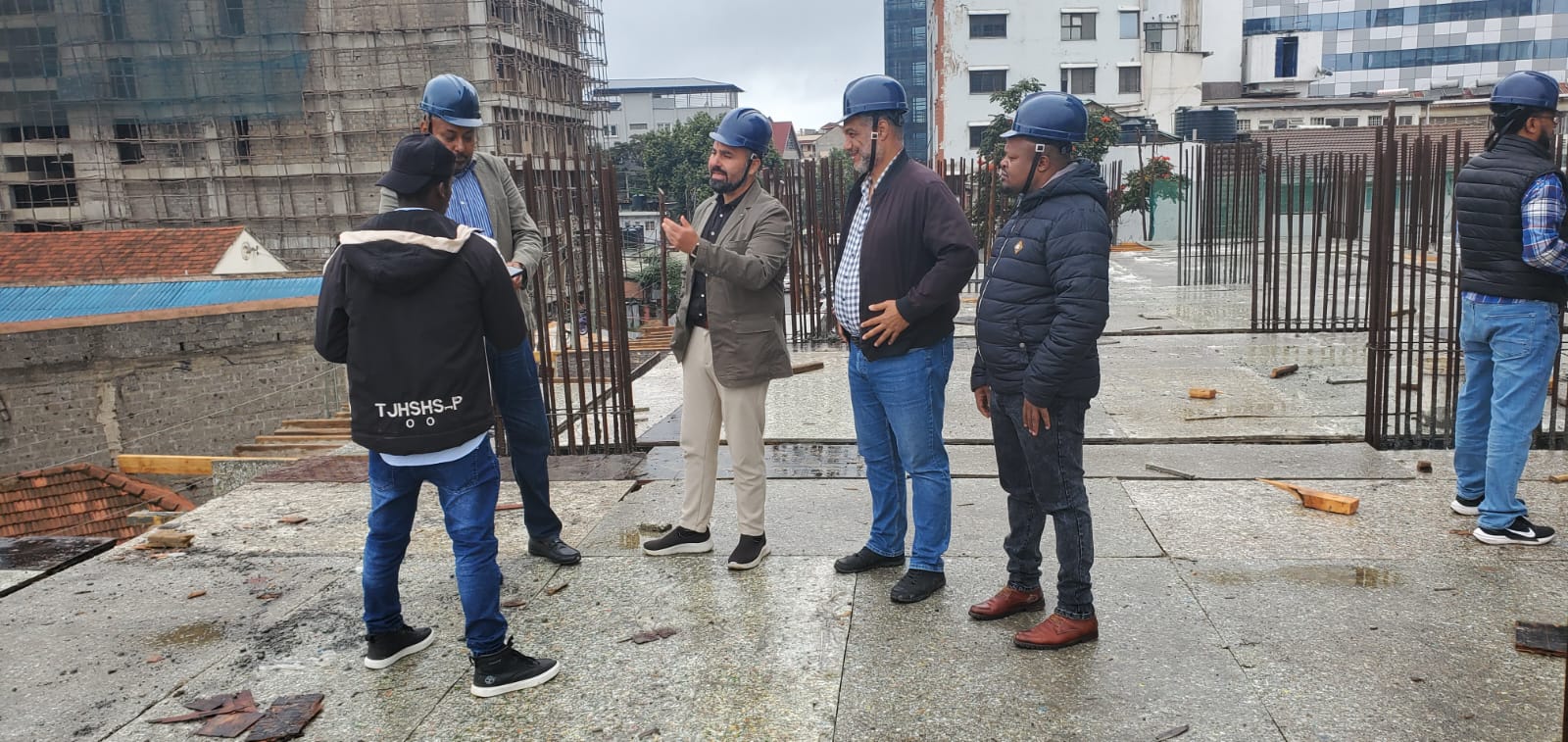 Sitestar team conducting a construction-site security assessment