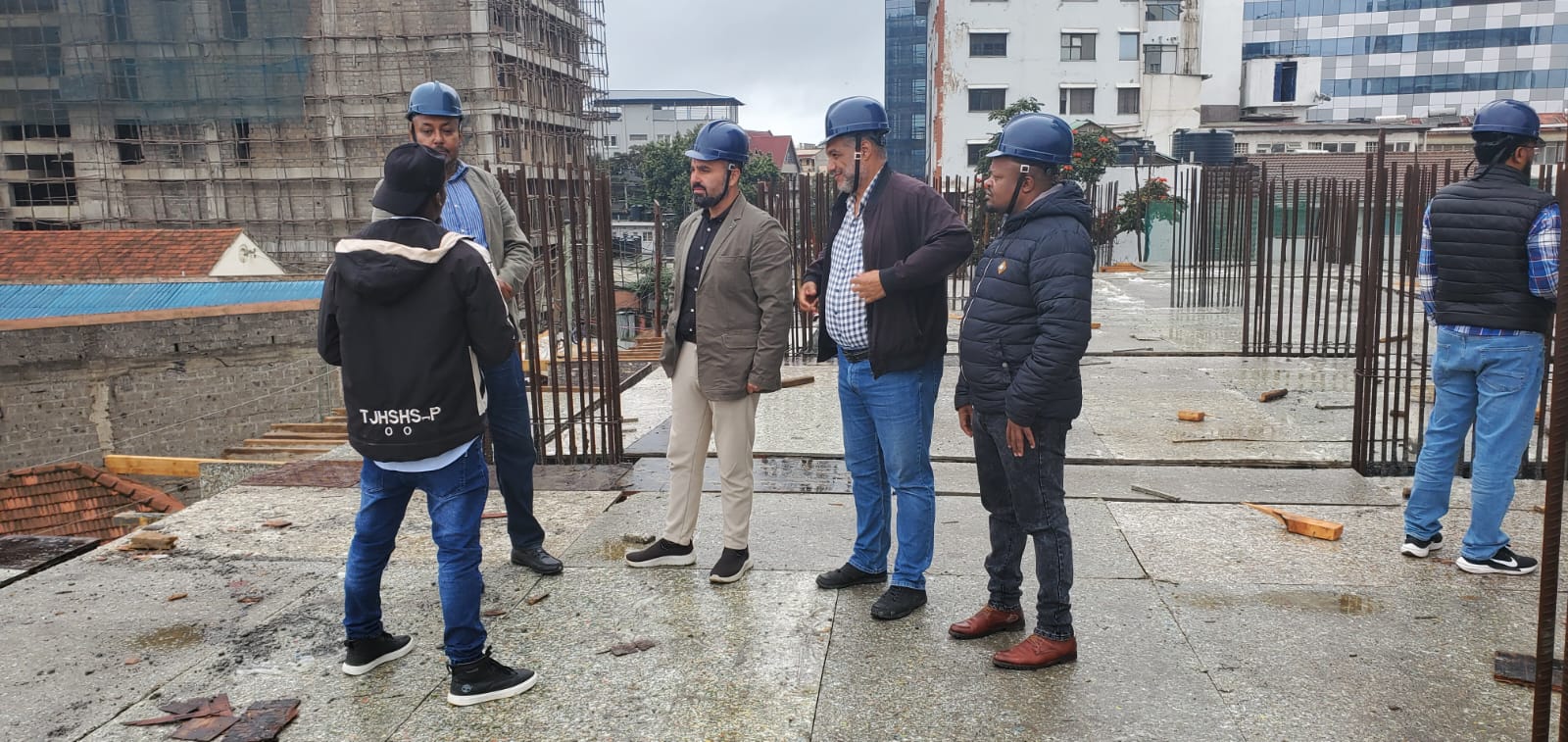 Sitestar team assessing a construction site