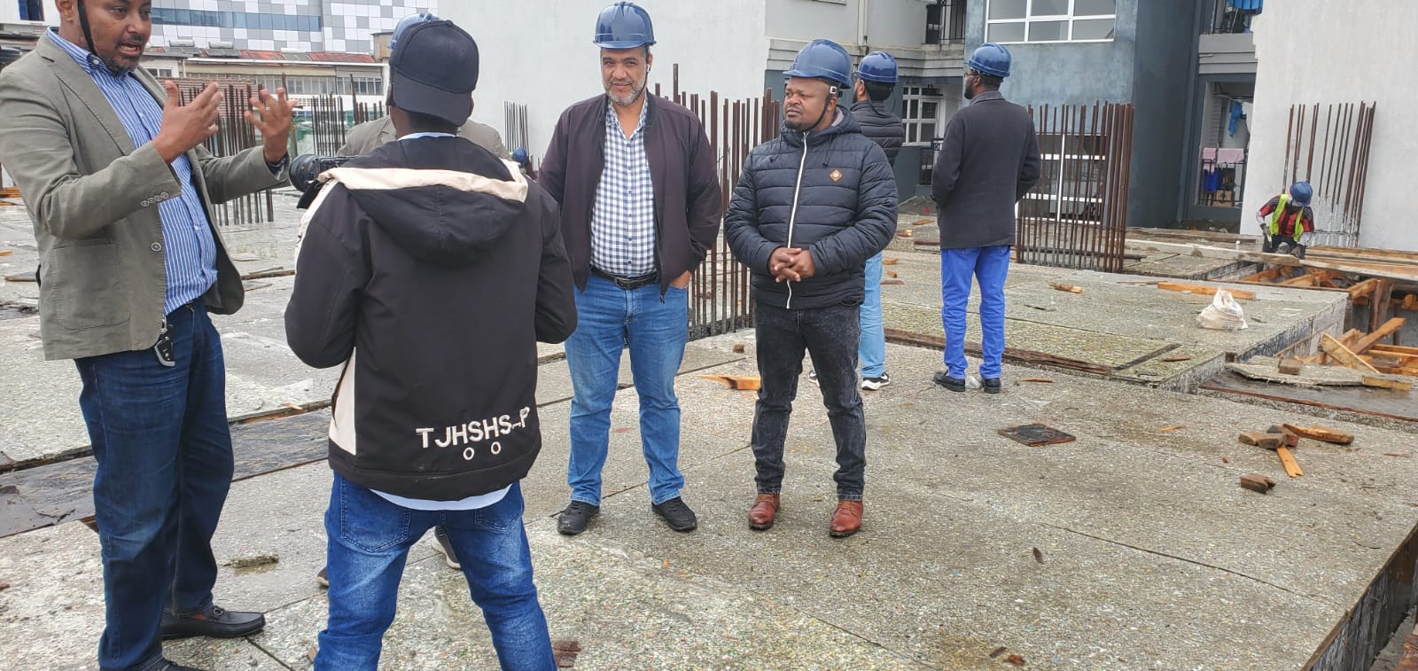 On-site security planning for a commercial development